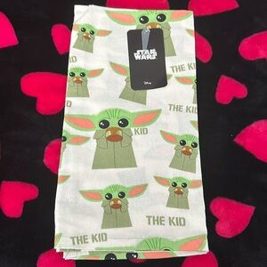 Baby Yoda Kitchen Towel